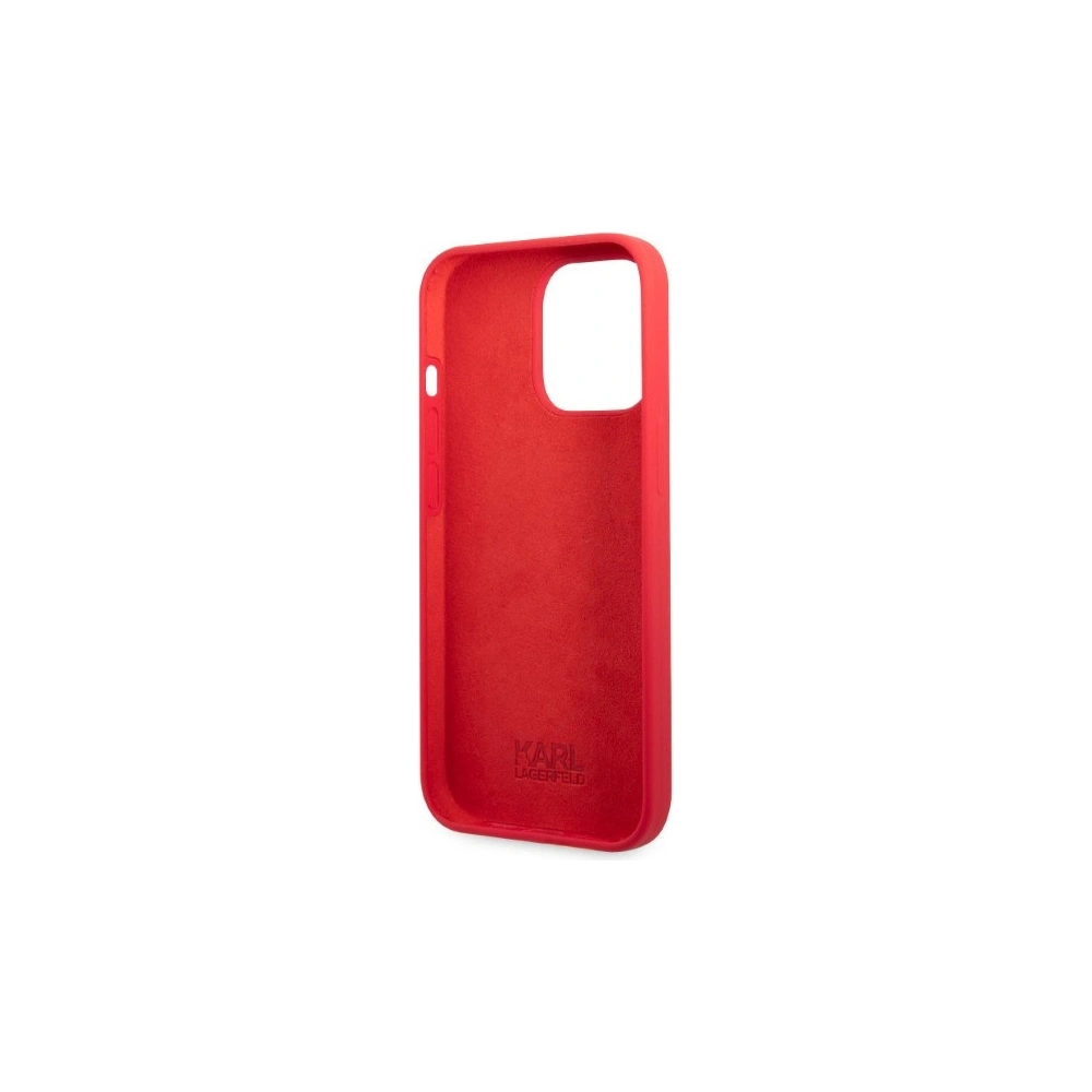 Hurtownia GSM - Etui Karl Lagerfeld KLHCP13LSLMP1R Apple iPhone 13 Pro hardcase roșu/red Silicon Plaque - KLD1371 - {ean13} - Hurt
