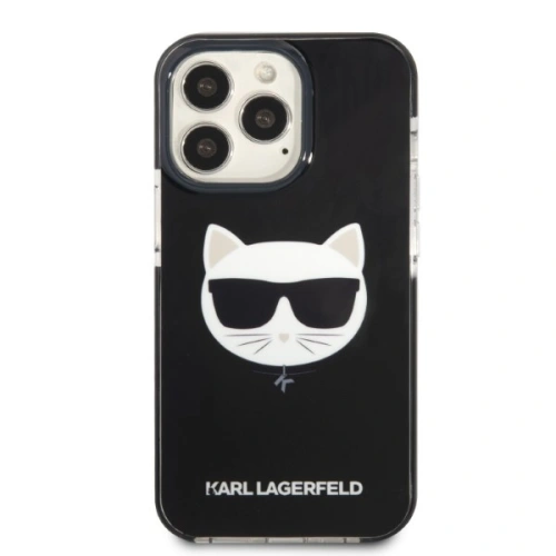 Etui Karl Lagerfeld KLHCP13LTPECK Apple iPhone 13 Pro hardcase czarny/black Choupette Head