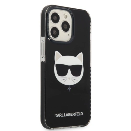 Etui Karl Lagerfeld KLHCP13LTPECK Apple iPhone 13 Pro hardcase czarny/black Choupette Head
