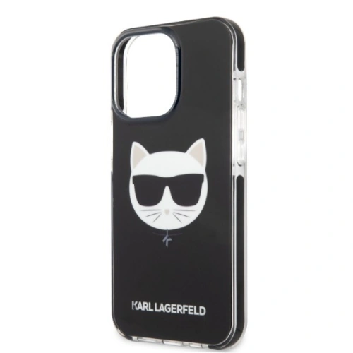 Etui Karl Lagerfeld KLHCP13LTPECK Apple iPhone 13 Pro hardcase czarny/black Choupette Head