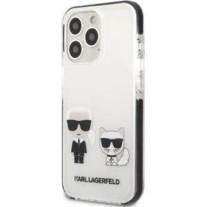 Etui Karl Lagerfeld KLHCP13LTPEKCW Apple iPhone 13 Pro hardcase biały/white Karl&Choupette