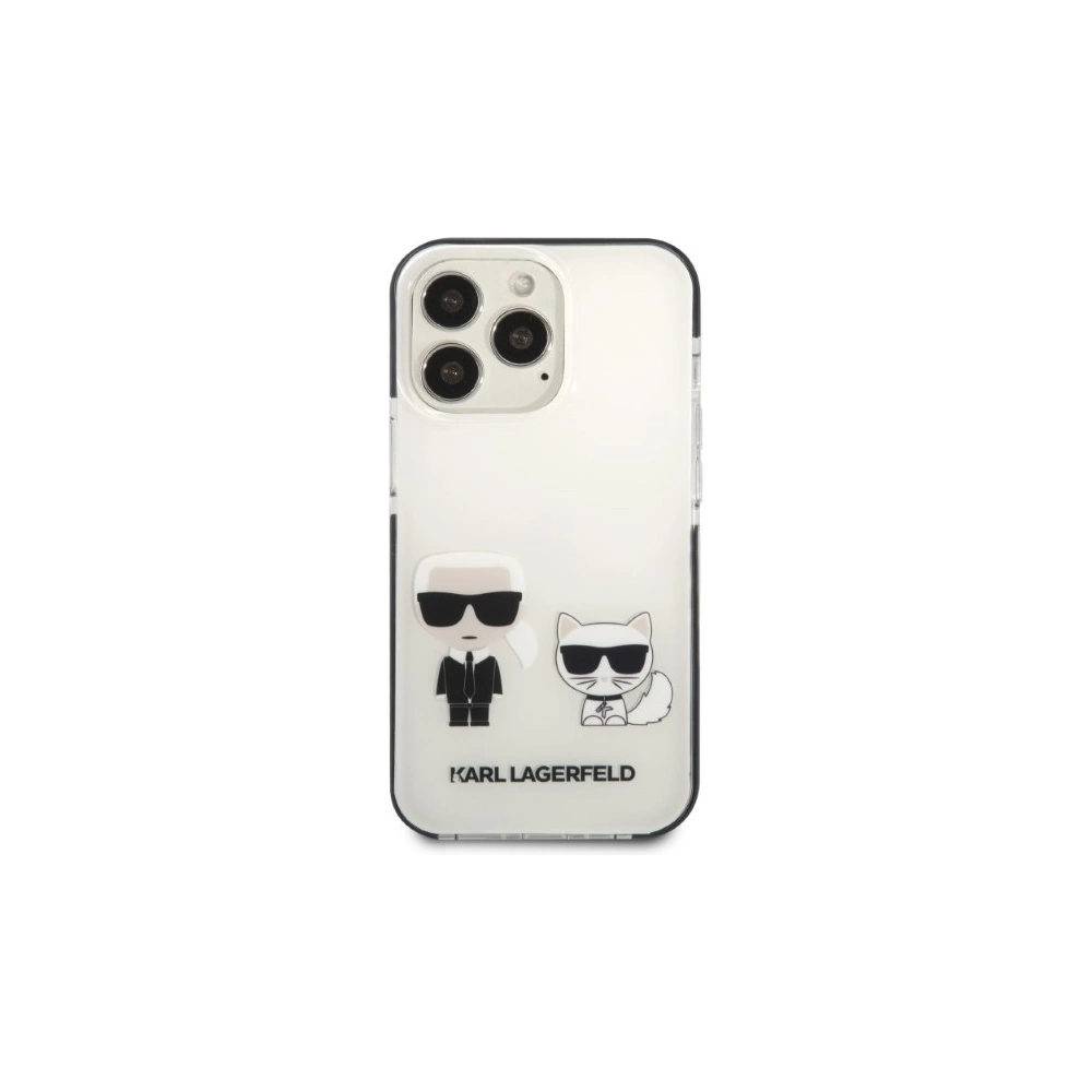 Hurtownia GSM - Case Karl Lagerfeld KLHCP13LTPEKCW Apple iPhone 13 Pro Hardcase weiß/white Karl&Choupette - KLD1373 - {ean13} - Hurt