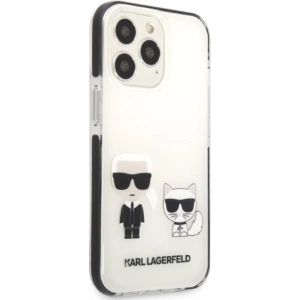 Etui Karl Lagerfeld KLHCP13LTPEKCW Apple iPhone 13 Pro hardcase biały/white Karl&Choupette