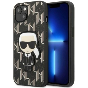 Hurtownia GSM - Etui Karl Lagerfeld KLHCP13SPMNIKBK Apple iPhone 13 mini hardcase fekete/black Monogram Ikonik Patch - KLD1380 - {ean13} - Hurt