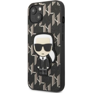 Hurtownia GSM - Etui Karl Lagerfeld KLHCP13SPMNIKBK Apple iPhone 13 mini hardcase fekete/black Monogram Ikonik Patch - KLD1380 - {ean13} - Hurt