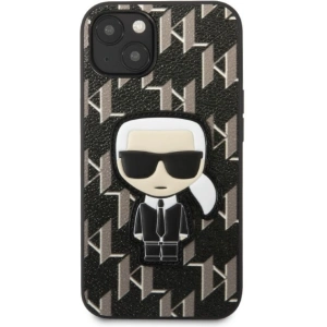 Hurtownia GSM - Etui Karl Lagerfeld KLHCP13SPMNIKBK Apple iPhone 13 mini hardcase fekete/black Monogram Ikonik Patch - KLD1380 - {ean13} - Hurt