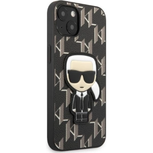 Hurtownia GSM - Etui Karl Lagerfeld KLHCP13SPMNIKBK Apple iPhone 13 mini hardcase fekete/black Monogram Ikonik Patch - KLD1380 - {ean13} - Hurt