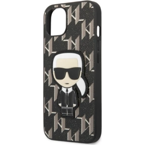 Hurtownia GSM - Etui Karl Lagerfeld KLHCP13SPMNIKBK Apple iPhone 13 mini hardcase fekete/black Monogram Ikonik Patch - KLD1380 - {ean13} - Hurt