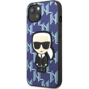 Hurtownia GSM - Etui Karl Lagerfeld KLHCP13SPMNIKBL Apple iPhone 13 mini hardcase kék/blue Monogram Ikonik Patch - KLD1381 - {ean13} - Hurt