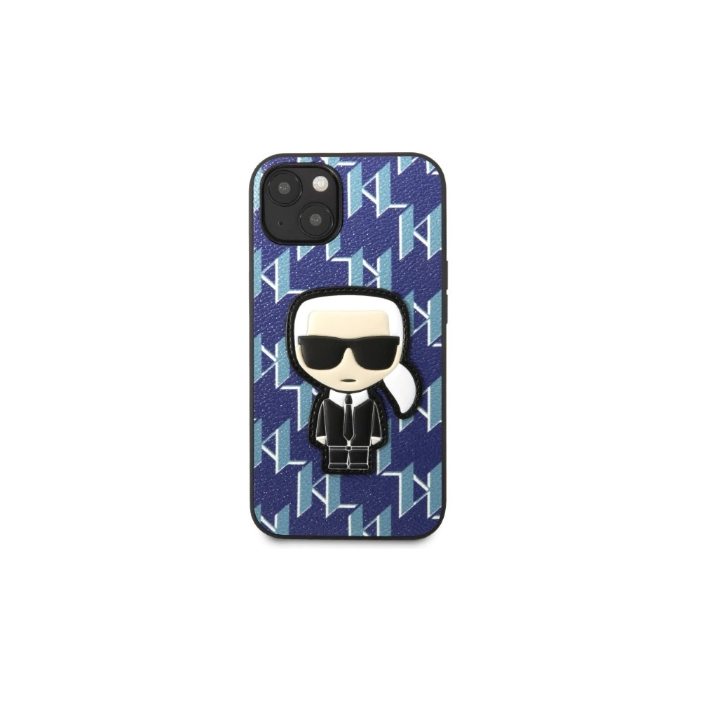 Hurtownia GSM - Etui Karl Lagerfeld KLHCP13SPMNIKBL Apple iPhone 13 mini hardcase kék/blue Monogram Ikonik Patch - KLD1381 - {ean13} - Hurt
