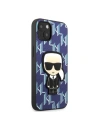 Hurtownia GSM - Etui Karl Lagerfeld KLHCP13SPMNIKBL Apple iPhone 13 mini hardcase kék/blue Monogram Ikonik Patch - KLD1381 - {ean13} - Hurt