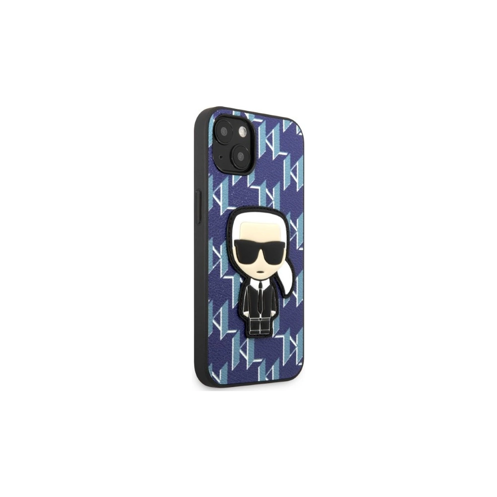 Hurtownia GSM - Etui Karl Lagerfeld KLHCP13SPMNIKBL Apple iPhone 13 mini hardcase kék/blue Monogram Ikonik Patch - KLD1381 - {ean13} - Hurt