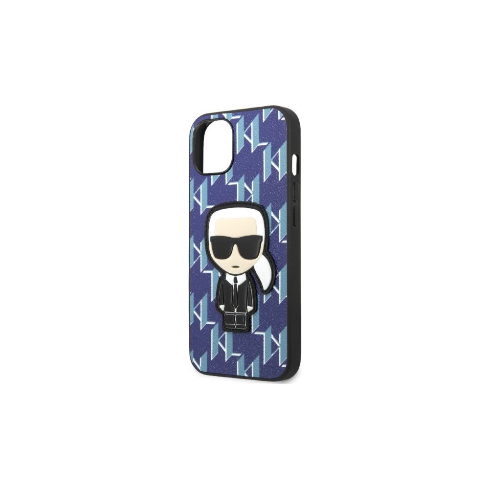 Hurtownia GSM - Etui Karl Lagerfeld KLHCP13SPMNIKBL Apple iPhone 13 mini hardcase kék/blue Monogram Ikonik Patch - KLD1381 - {ean13} - Hurt