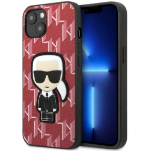 Hurtownia GSM - Etui Karl Lagerfeld KLHCP13SPMNIKPI Apple iPhone 13 mini kemény tok piros/red Monogram Ikonik Patch - KLD1382 - {ean13} - Hurt