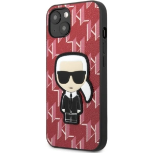 Hurtownia GSM - Etui Karl Lagerfeld KLHCP13SPMNIKPI Apple iPhone 13 mini kemény tok piros/red Monogram Ikonik Patch - KLD1382 - {ean13} - Hurt