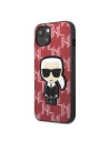 Hurtownia GSM - Etui Karl Lagerfeld KLHCP13SPMNIKPI Apple iPhone 13 mini hardcase roșu/red Monogram Ikonik Patch - KLD1382 - {ean13} - Hurt