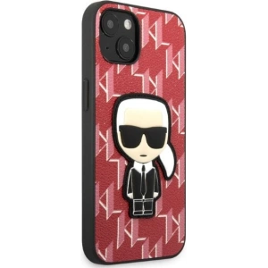 Hurtownia GSM - Etui Karl Lagerfeld KLHCP13SPMNIKPI Apple iPhone 13 mini kemény tok piros/red Monogram Ikonik Patch - KLD1382 - {ean13} - Hurt