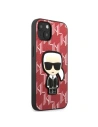 Hurtownia GSM - Case Karl Lagerfeld KLHCP13SPMNIKPI Apple iPhone 13 mini Hardcase rot/red Monogram Ikonik Patch - KLD1382 - {ean13} - Hurt