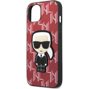Hurtownia GSM - Etui Karl Lagerfeld KLHCP13SPMNIKPI Apple iPhone 13 mini kemény tok piros/red Monogram Ikonik Patch - KLD1382 - {ean13} - Hurt