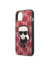 Hurtownia GSM - Etui Karl Lagerfeld KLHCP13SPMNIKPI Apple iPhone 13 mini hardcase roșu/red Monogram Ikonik Patch - KLD1382 - {ean13} - Hurt