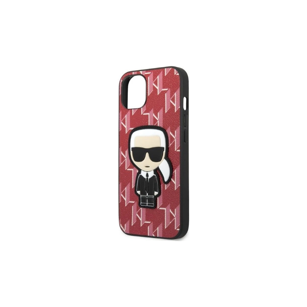 Hurtownia GSM - Case Karl Lagerfeld KLHCP13SPMNIKPI Apple iPhone 13 mini Hardcase rot/red Monogram Ikonik Patch - KLD1382 - {ean13} - Hurt