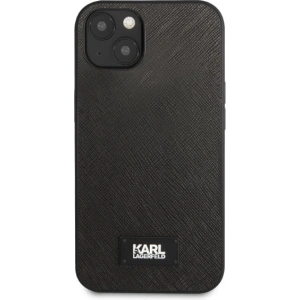 Hurtownia GSM - Etui Karl Lagerfeld KLHCP13SSFMP2K Apple iPhone 13 mini keménytok fekete/szürke Saffiano Plaque - KLD1383 - {ean13} - Hurt