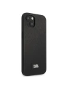 Hurtownia GSM - Etui Karl Lagerfeld KLHCP13SSFMP2K Apple iPhone 13 mini hardcase negru/black Saffiano Plaque - KLD1383 - {ean13} - Hurt