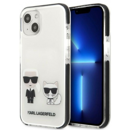 Hurtownia Karl Lagerfeld - 3666339048600 - KLD1385 - Etui Karl Lagerfeld KLHCP13STPEKCW Apple iPhone 13 mini hardcase biały/white Karl&Choupette - B2B homescreen