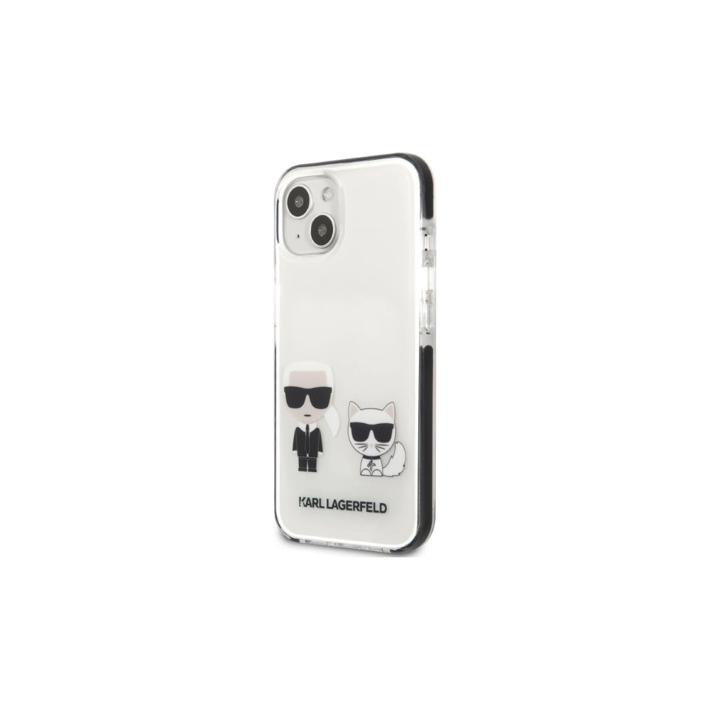 Hurtownia GSM - Etui Karl Lagerfeld KLHCP13STPEKCW Apple iPhone 13 mini hardcase bílý/white Karl&Choupette - KLD1385 - {ean13} - Hurt
