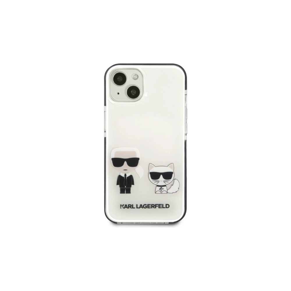Hurtownia GSM - Etui Karl Lagerfeld KLHCP13STPEKCW Apple iPhone 13 mini hardcase bílý/white Karl&Choupette - KLD1385 - {ean13} - Hurt