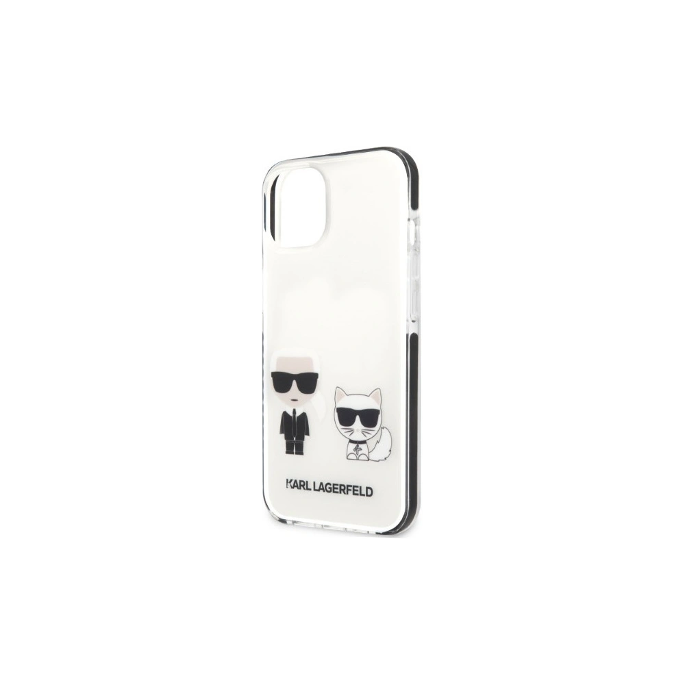 Hurtownia GSM - Etui Karl Lagerfeld KLHCP13STPEKCW Apple iPhone 13 mini hardcase bílý/white Karl&Choupette - KLD1385 - {ean13} - Hurt