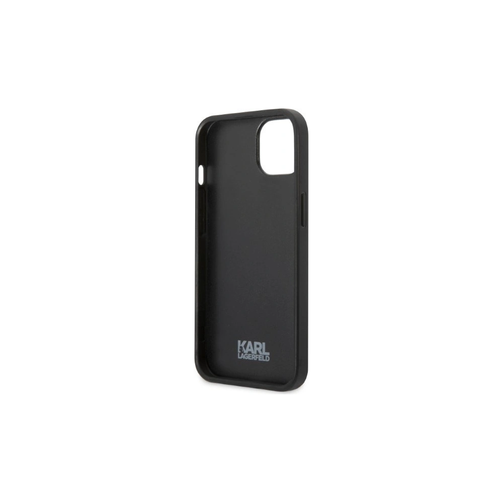 Hurtownia GSM - Case Karl Lagerfeld KLHCP13XPMNIKBK Apple iPhone 13 Pro Max Hardcase schwarz/black Monogram Ikonik Patch - KLD1386 - {ean13} - Hurt
