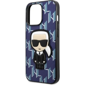 Hurtownia GSM - Etui Karl Lagerfeld KLHCP13XPMNIKBL Apple iPhone 13 Pro Max hardcase albastru/blue Monogram Ikonik Patch - KLD1387 - {ean13} - Hurt