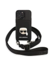 Hurtownia GSM - Case Karl Lagerfeld KLHCP13XSAKHPK Apple iPhone 13 Pro Max Hartschale Saffiano Metal Karl Kopf - KLD1391 - {ean13} - Hurt