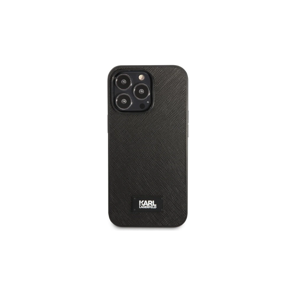 Hurtownia GSM - Etui Karl Lagerfeld KLHCP13XSFMP2K Apple iPhone 13 Pro Max hardcase černý/black Saffiano Plaque - KLD1392 - {ean13} - Hurt