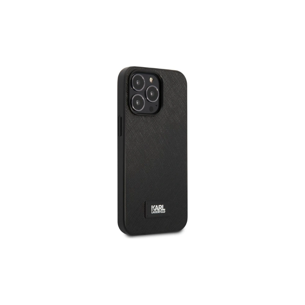Hurtownia GSM - Etui Karl Lagerfeld KLHCP13XSFMP2K Apple iPhone 13 Pro Max hardcase černý/black Saffiano Plaque - KLD1392 - {ean13} - Hurt