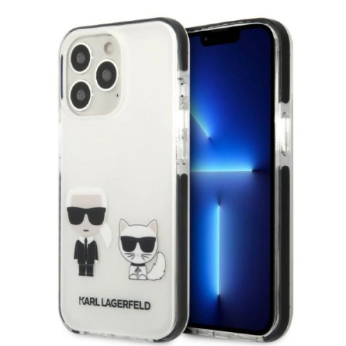 Etui Karl Lagerfeld KLHCP13XTPEKCW Apple iPhone 13 Pro Max hardcase biały/white Karl&Choupette
