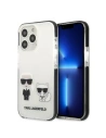 Karl Lagerfeld KLHCP13XTPEKCW Apple iPhone 13 Pro Max hardcase white Karl&Choupette