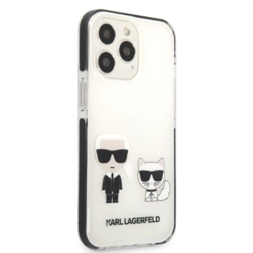 Etui Karl Lagerfeld KLHCP13XTPEKCW Apple iPhone 13 Pro Max hardcase biały/white Karl&Choupette