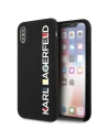 Hurtownia GSM - Case Karl Lagerfeld KLHCPXBHWHBK Apple iPhone XS/X Hardcase schwarz/black Glänzend Bauhaus - KLD1395 - {ean13} - Hurt