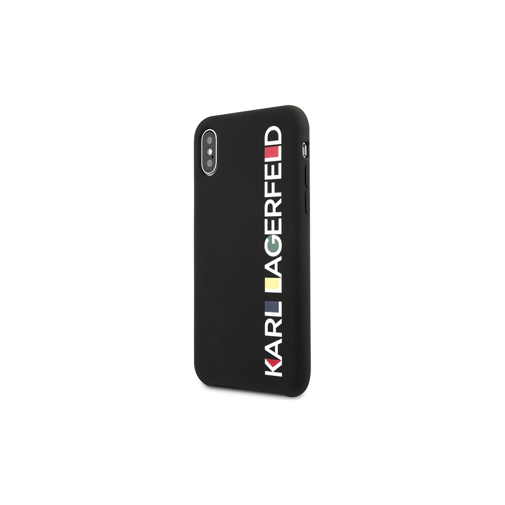 Hurtownia GSM - Case Karl Lagerfeld KLHCPXBHWHBK Apple iPhone XS/X Hardcase schwarz/black Glänzend Bauhaus - KLD1395 - {ean13} - Hurt