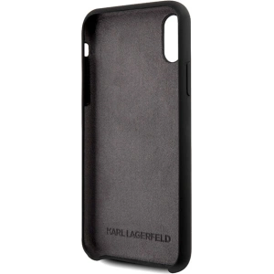 Hurtownia GSM - Case Karl Lagerfeld KLHCPXBHWHBK Apple iPhone XS/X Hardcase schwarz/black Glänzend Bauhaus - KLD1395 - {ean13} - Hurt