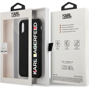 Hurtownia GSM - Case Karl Lagerfeld KLHCPXBHWHBK Apple iPhone XS/X Hardcase schwarz/black Glänzend Bauhaus - KLD1395 - {ean13} - Hurt