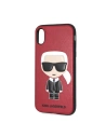Hurtownia GSM - Etui Karl Lagerfeld KLHCPXIKPURE Apple iPhone XS/X hardcase roșu/red Ikonic Karl Fullbody - KLD1396 - {ean13} - Hurt