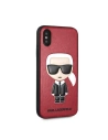 Hurtownia GSM - Etui Karl Lagerfeld KLHCPXIKPURE Apple iPhone XS/X hardcase roșu/red Ikonic Karl Fullbody - KLD1396 - {ean13} - Hurt