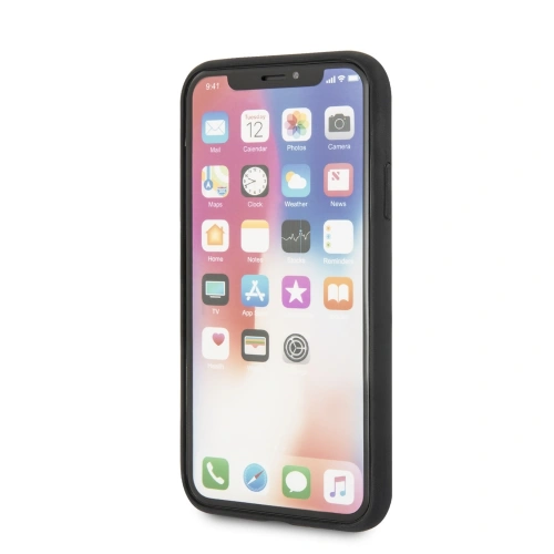 Etui Karl Lagerfeld KLHCPXIKPURE Apple iPhone XS/X hardcase czerwony/red Ikonic Karl Fullbody