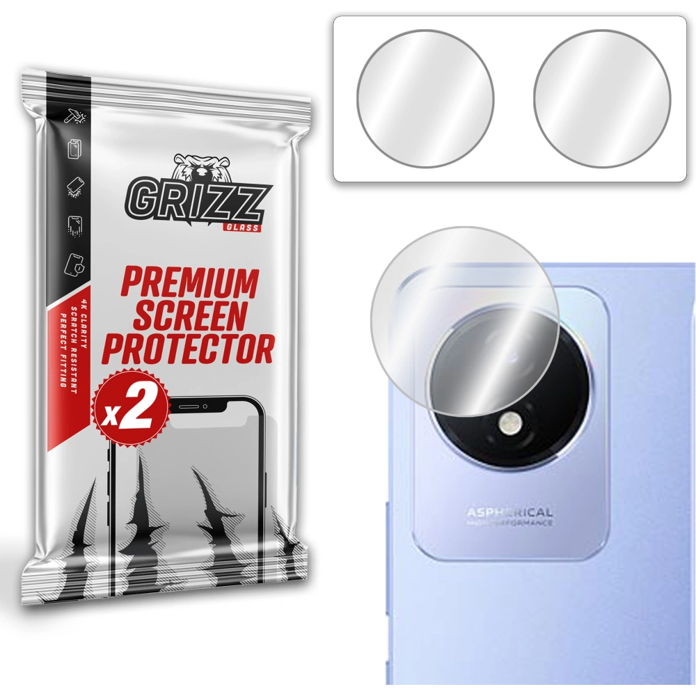 Hurtownia GSM - GrizzGlass HybridGlass Geam de cameră pentru Vivo Y02 - GRZ3900 - {ean13} - Hurt