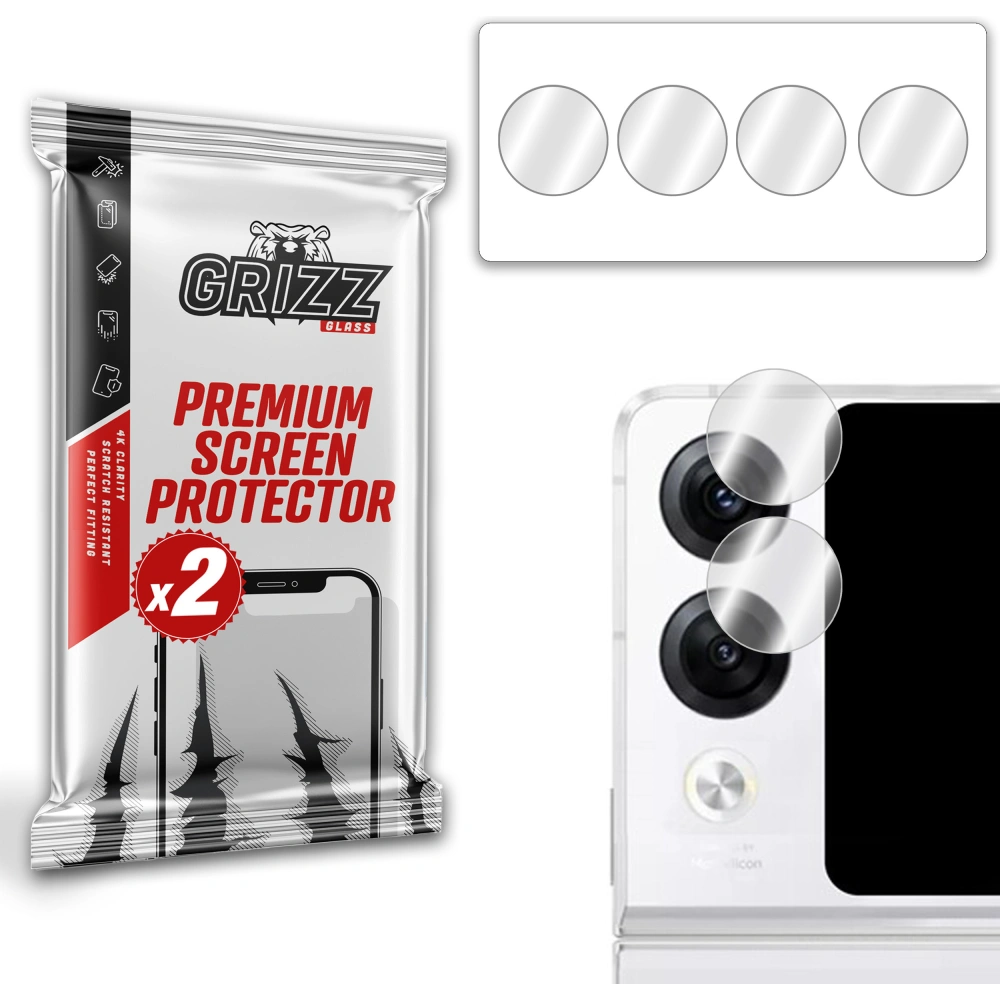 Hurtownia GSM - Glas für die Kamera GrizzGlass HybridGlass für Oppo Find N2 Flip - GRZ3943 - {ean13} - Hurt
