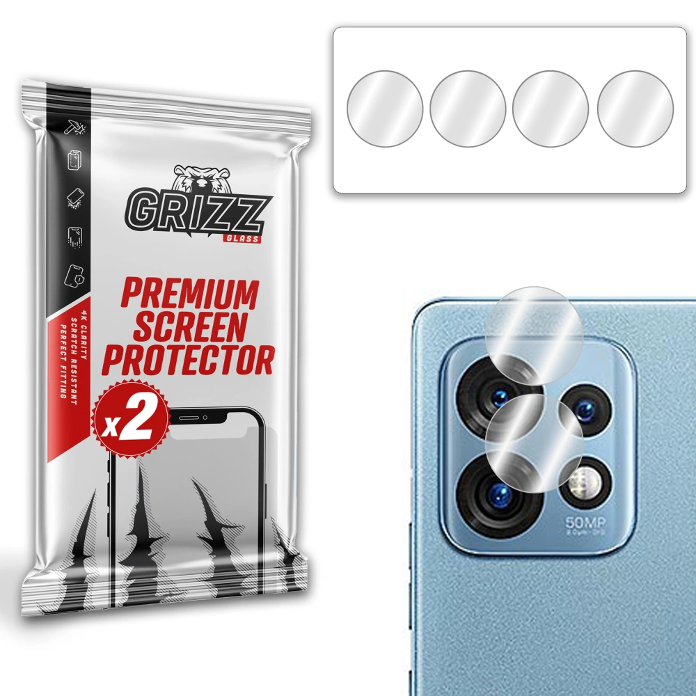Wholesale GrizzGlass HybridGlass Camera Motorola Moto X40 - GRZ3946 - {ean13} - Hurt