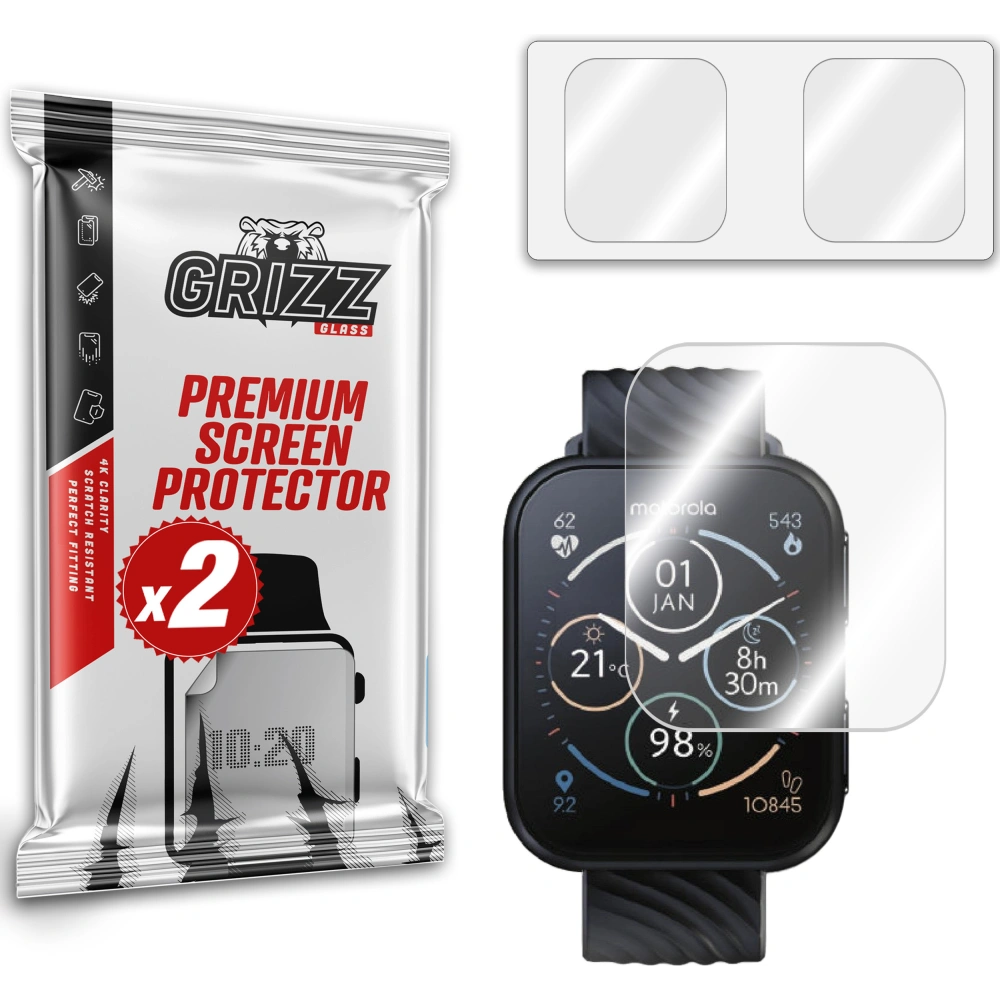 Hurtownia GSM - GrizzGlass HybridGlass pentru Motorola Moto Watch 200 - GRZ3982 - {ean13} - Hurt